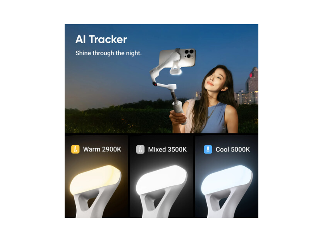 Insta360 Flow 2 AI Tracker Bundle Smartphone Gimbal Stabilizer Qatar