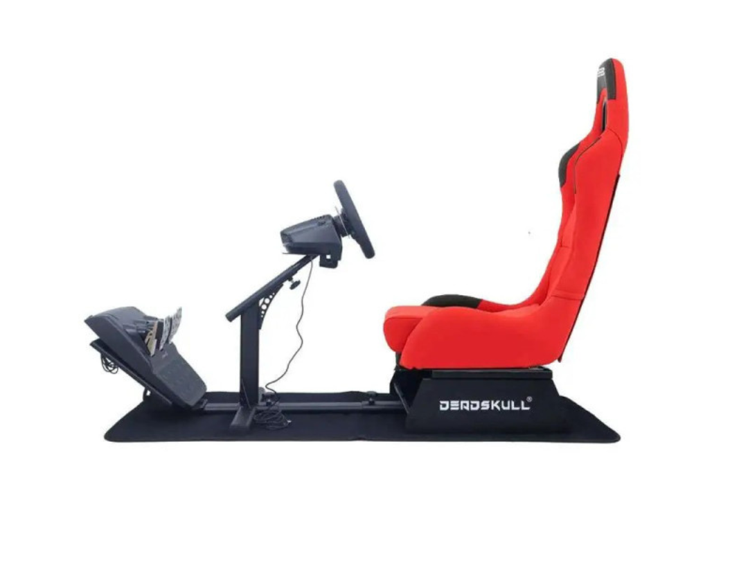 DeadSkull Racing Simulator PlaySeat Black & Red | Qatar