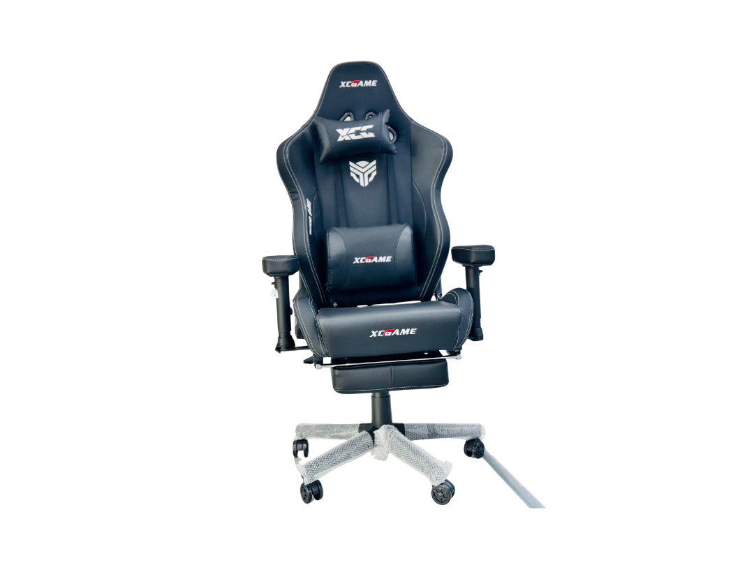 Buy XC-Game Gaming Chair GFY102T90 Black – With Footrest, in Qatar