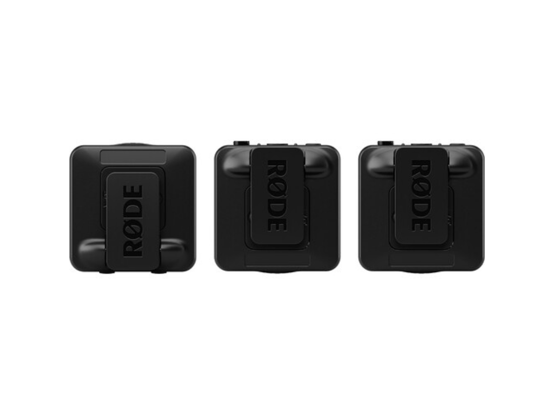 نظام ميكروفون لاسلكي RODE Wireless PRO 2-Person Clip-On/مسجل مع مشبكين 