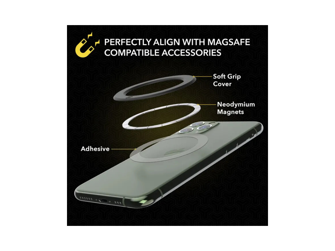 SCOSCHE MagicRing® Kit – MagSafe Compatible for iPhone & Android