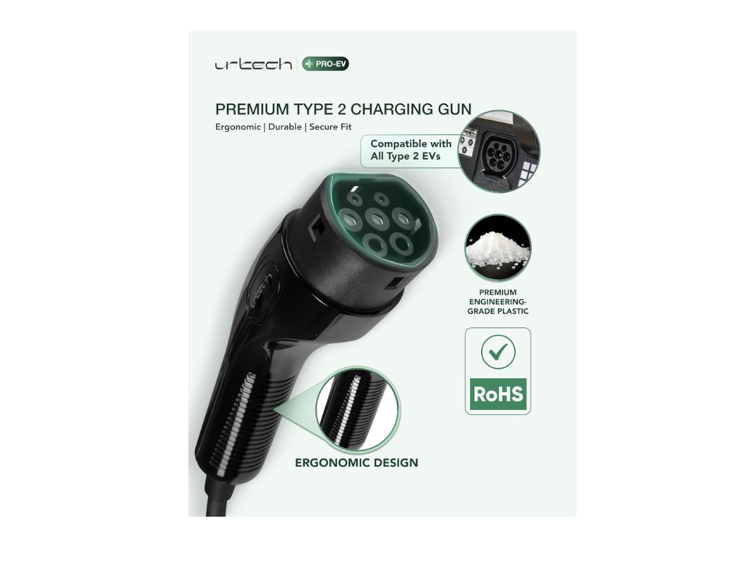 Buy URTECH 7kW Type 2 Smart EV Charger – in Qatar