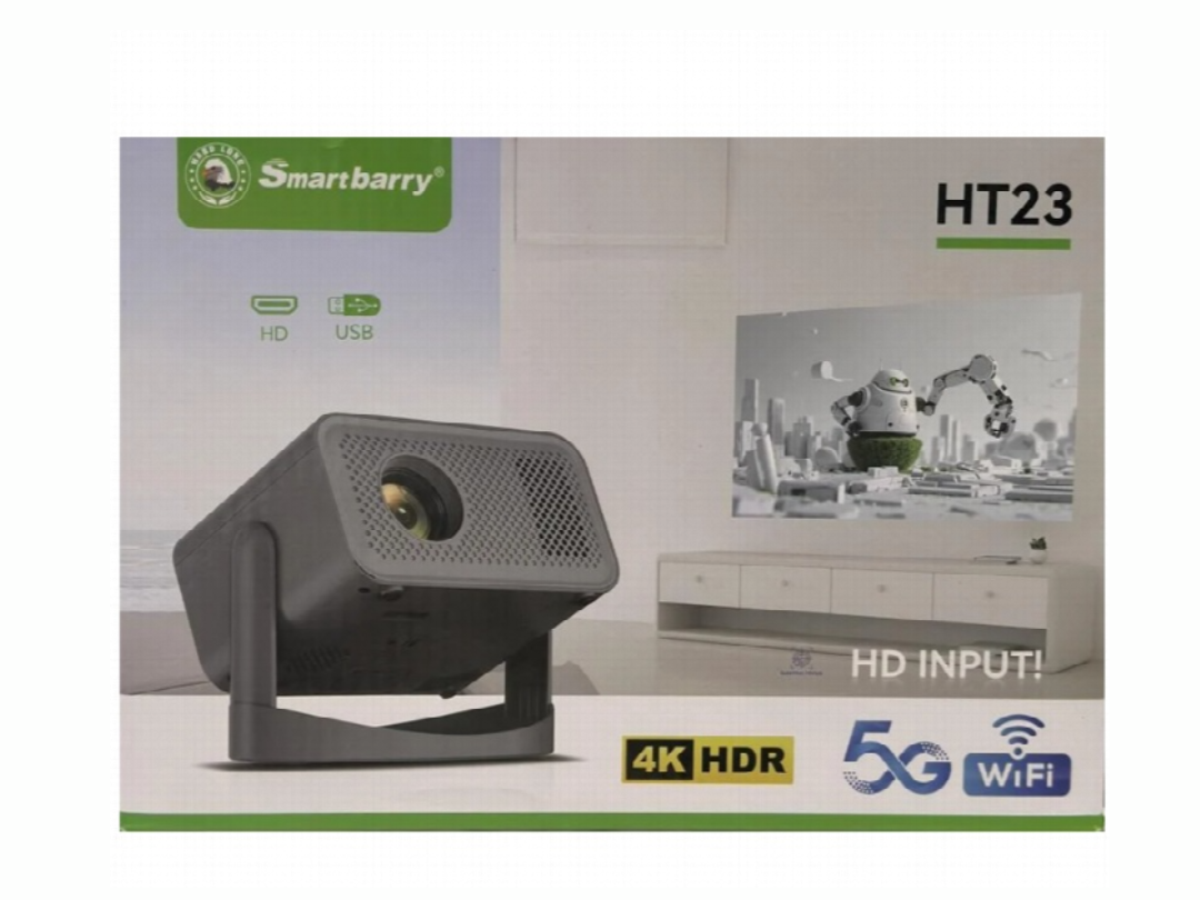 Smartberry HT23 4K Android Smart Projector WiFi, Bluetooth HDMI/USB ...