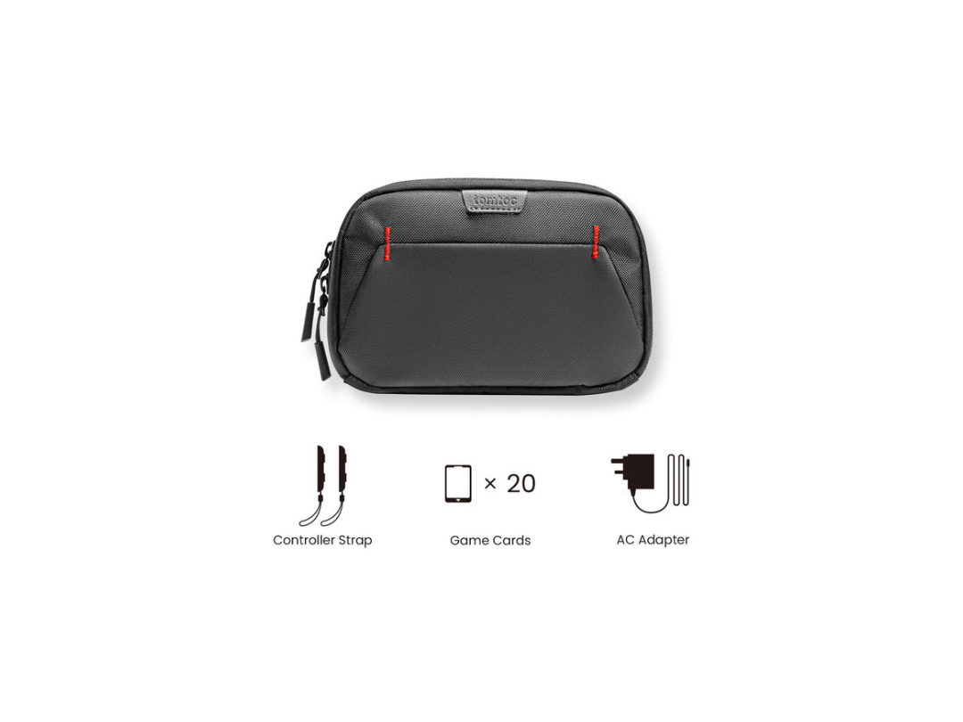 Buy Tomtoc Arccos-A05 NS Game Card Bag for NS OLED/Lite | Black in Qatar