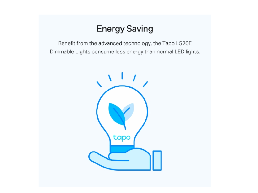 Buy TP-Link Tapo L520E Daylight Smart Bulb – Dimmable – in Qatar 