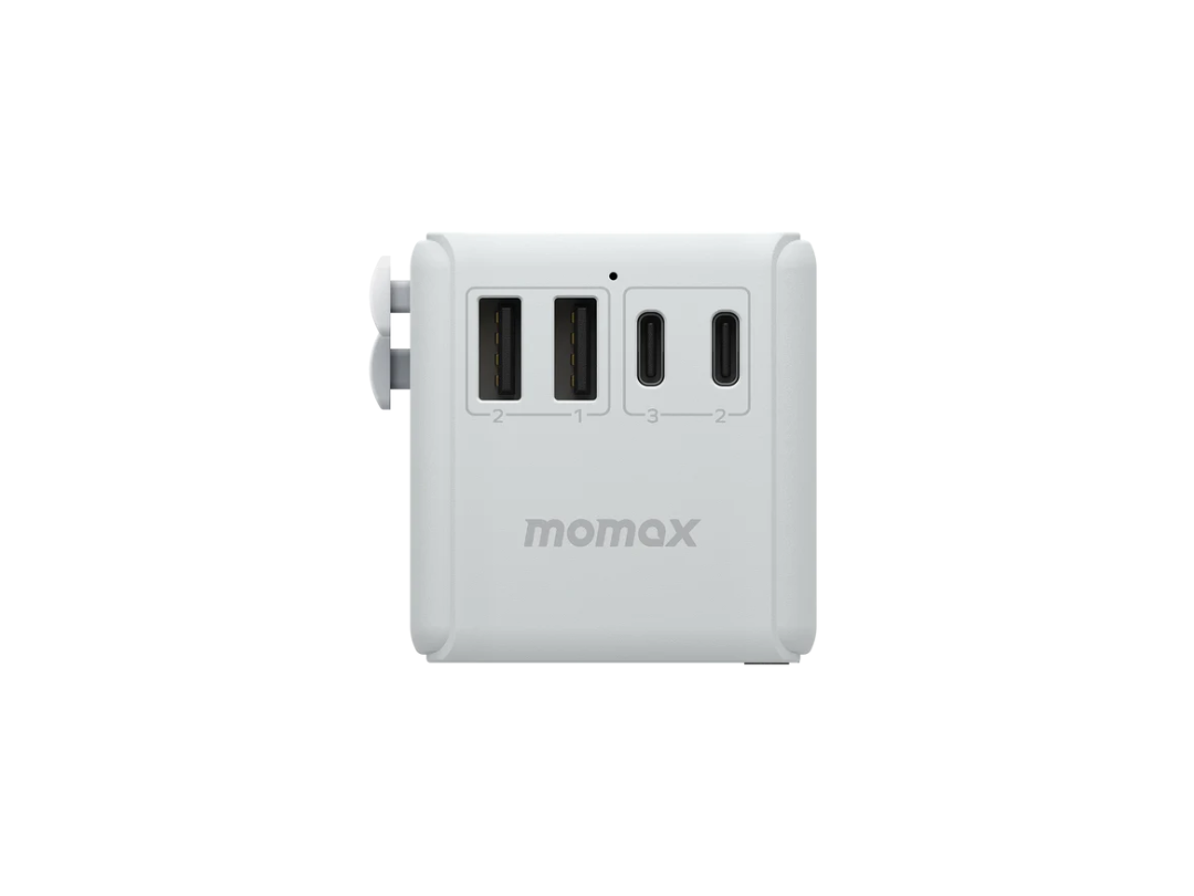 Buy Momax 1-World 5-Port Travel Charger 35W - White in Qatar