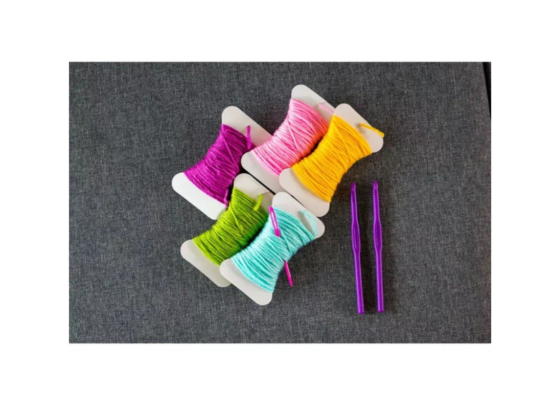 Buy 4M Easy-To-Do Crochet Multicolor Kit - For Ages 8+ in Qatar