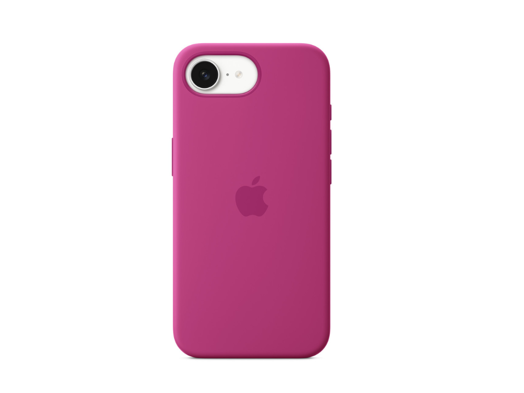 Apple iPhone 16e Silicone Case – Fuchsia - Same Day Delivery Qatar