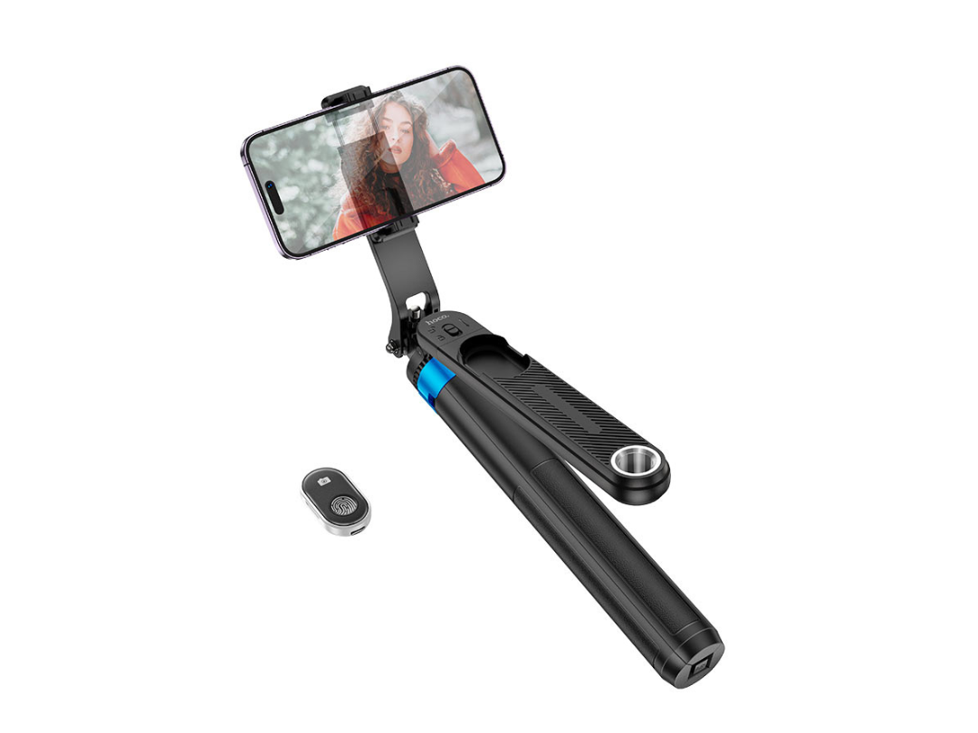 Hoco K22 Tabletop Holder – 360° Adjustable Stand for Live Broadcasts