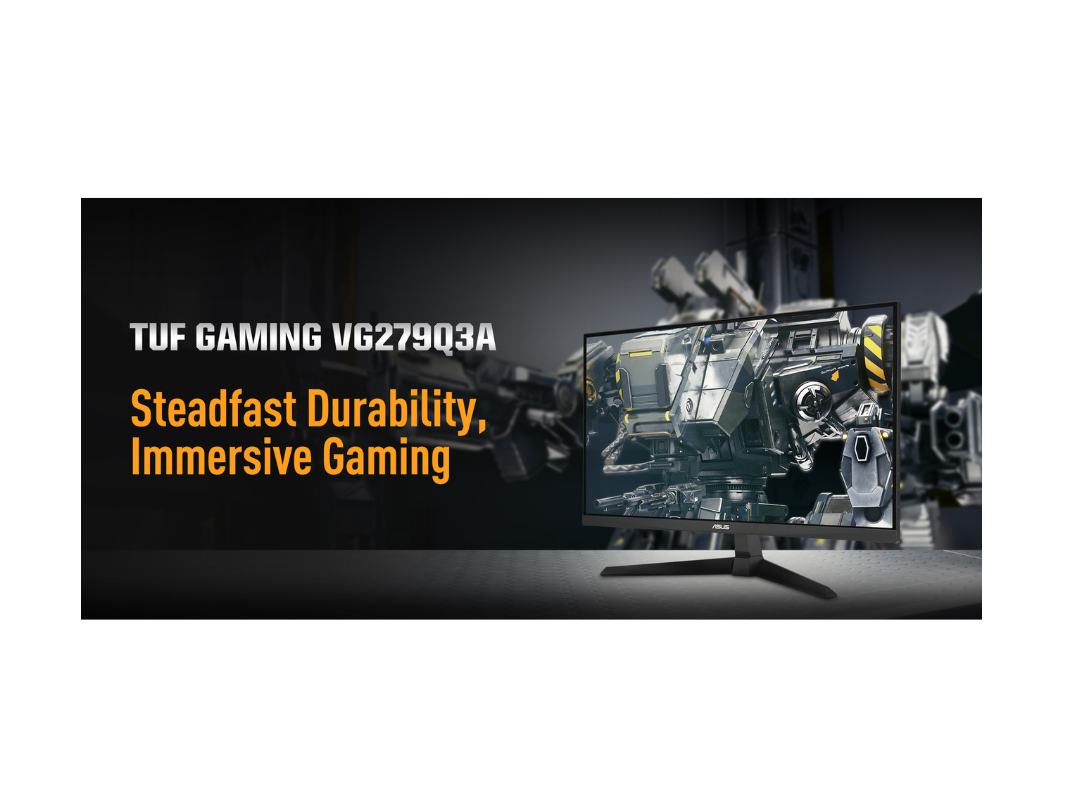 شاشة الألعاب ASUS TUF Gaming VG279Q3A – 27 بوصة، دقة Full HD (1920x1080)، 180 هرتز 