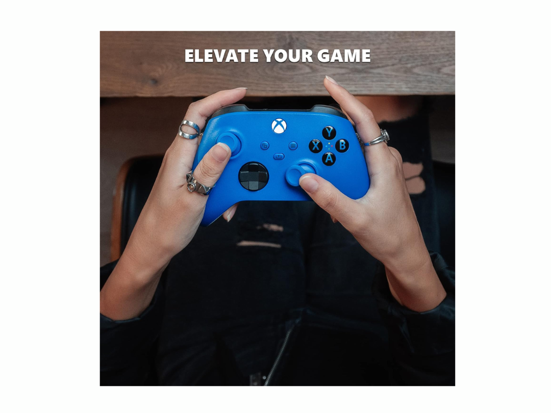 Microsoft Xbox Series Wireless Controller - Shock Blue Microsoft Xbox Series Wireless Controller - Shock Blue