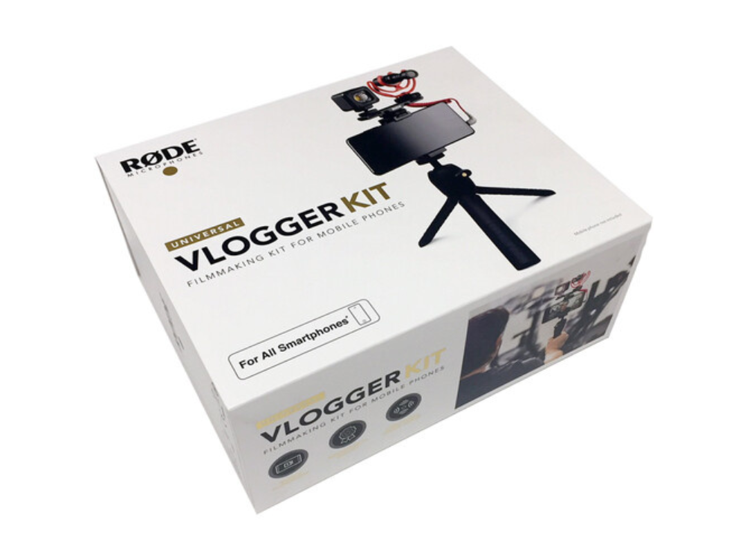 RODE Vlogger Kit Universal Filmmaking Kit for Smartphones with 3.5mm Ports