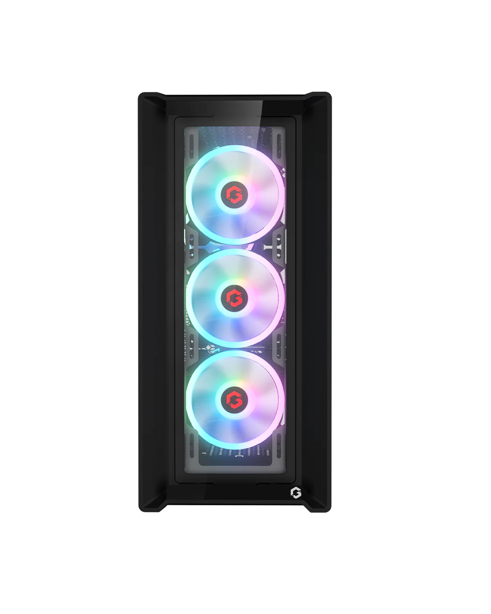 GAMEON Vortex Midnight Series Mid Tower Gaming Case - Black