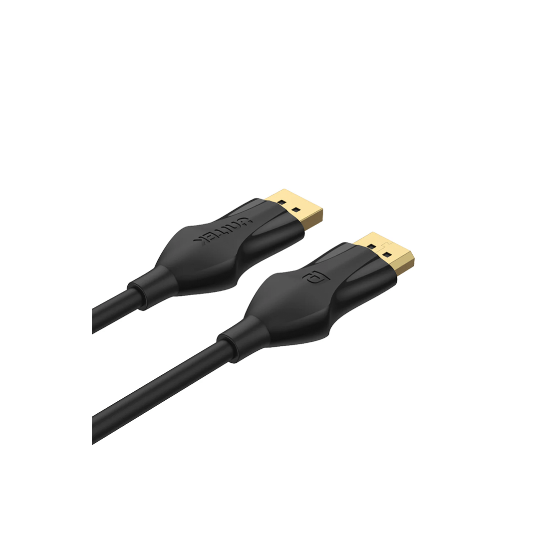 Unitek 8K DisplayPort 1.4 Male To Male Cable in 2M - Black
