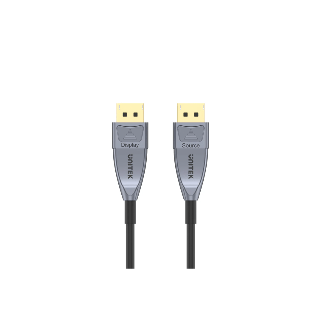 Unitek 8K Fiber Optic DisplayPort 1.4 Cable 30M in Qtar