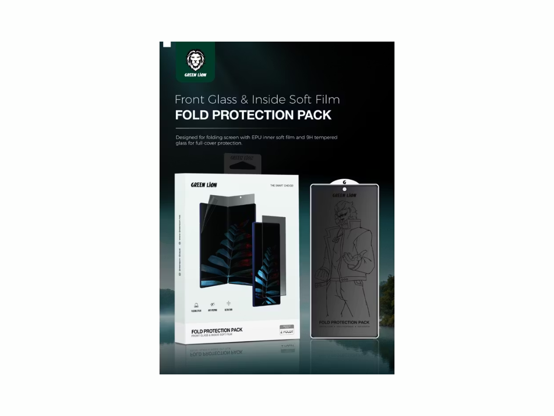 Green Lion Samsung Z Fold 7 Fold Protection Pack - Screen Protector & Inner EPU Flexible Film Green Lion Samsung Z Fold 7 Fold Protection Pack - Screen Protector & Inner EPU Flexible Film