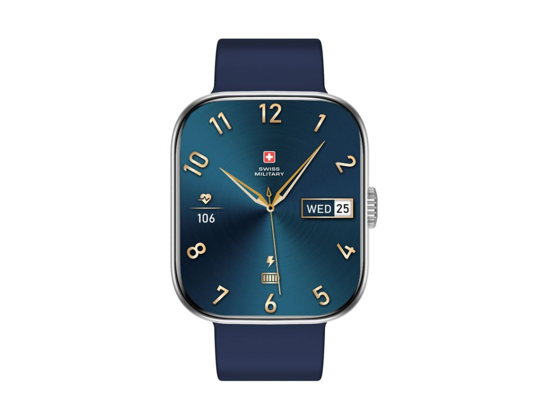 Swiss Military ALPS Smartwatch Green, Blue, Black Silicone