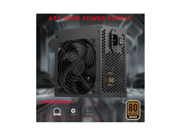 Buy GAMEON SPY2 750W 80 PLUS Bronze Gaming Power Supply in Qatar 