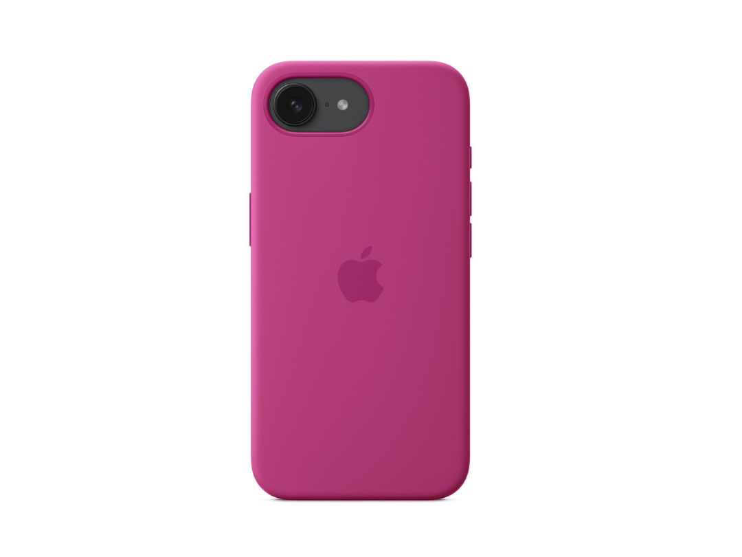 Apple iPhone 16e Silicone Case – Fuchsia - Same Day Delivery Qatar