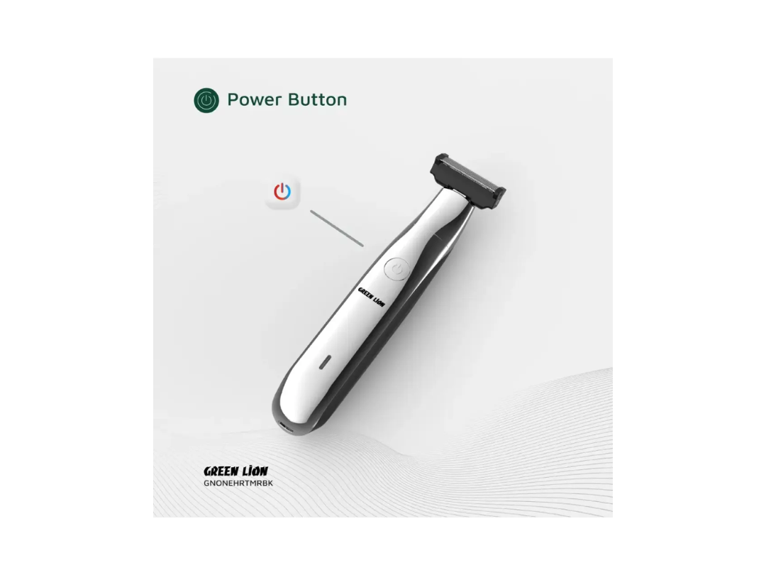 Green Lion One Blade Pro Hair Trimmer - Black - GNONEHRTMRBK