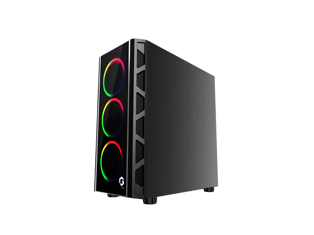 GAMEON TRIDENT II Mid Tower Gaming Case (Fixed RGB)