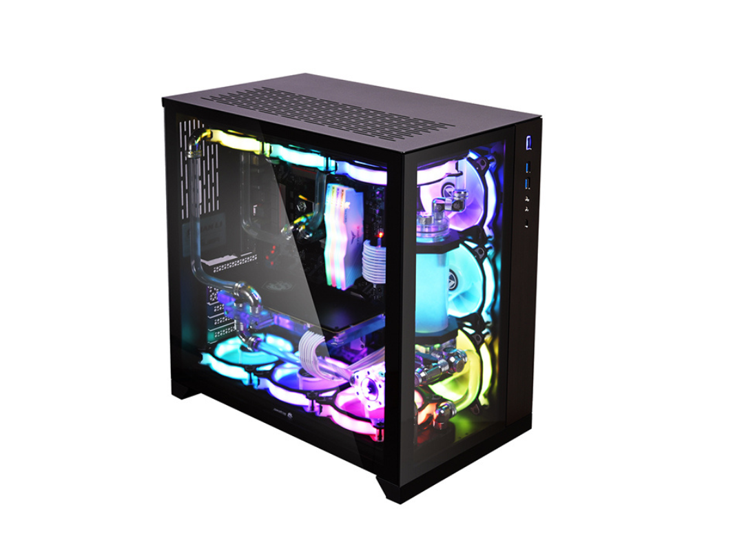 Lian Li PC-O11DW Dynamic Mini Gaming Computer Case - White