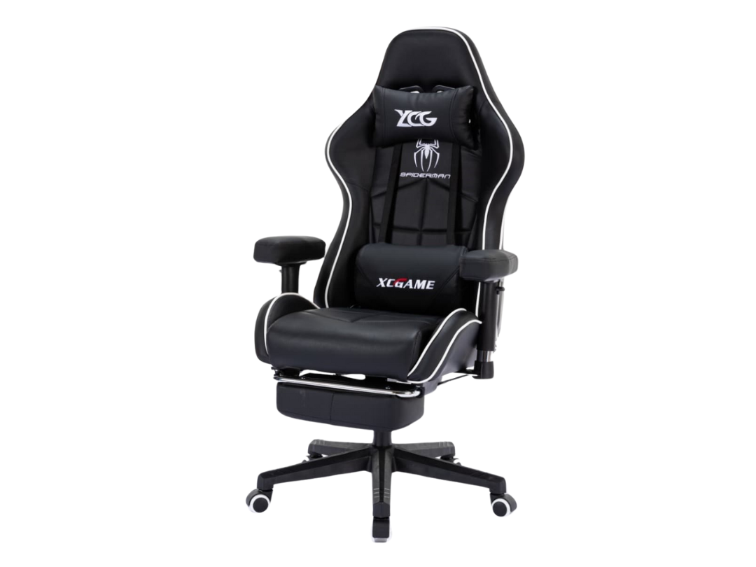 XC-Game Gaming Chair with Footrest - Black Line Model - Qatar Delivery