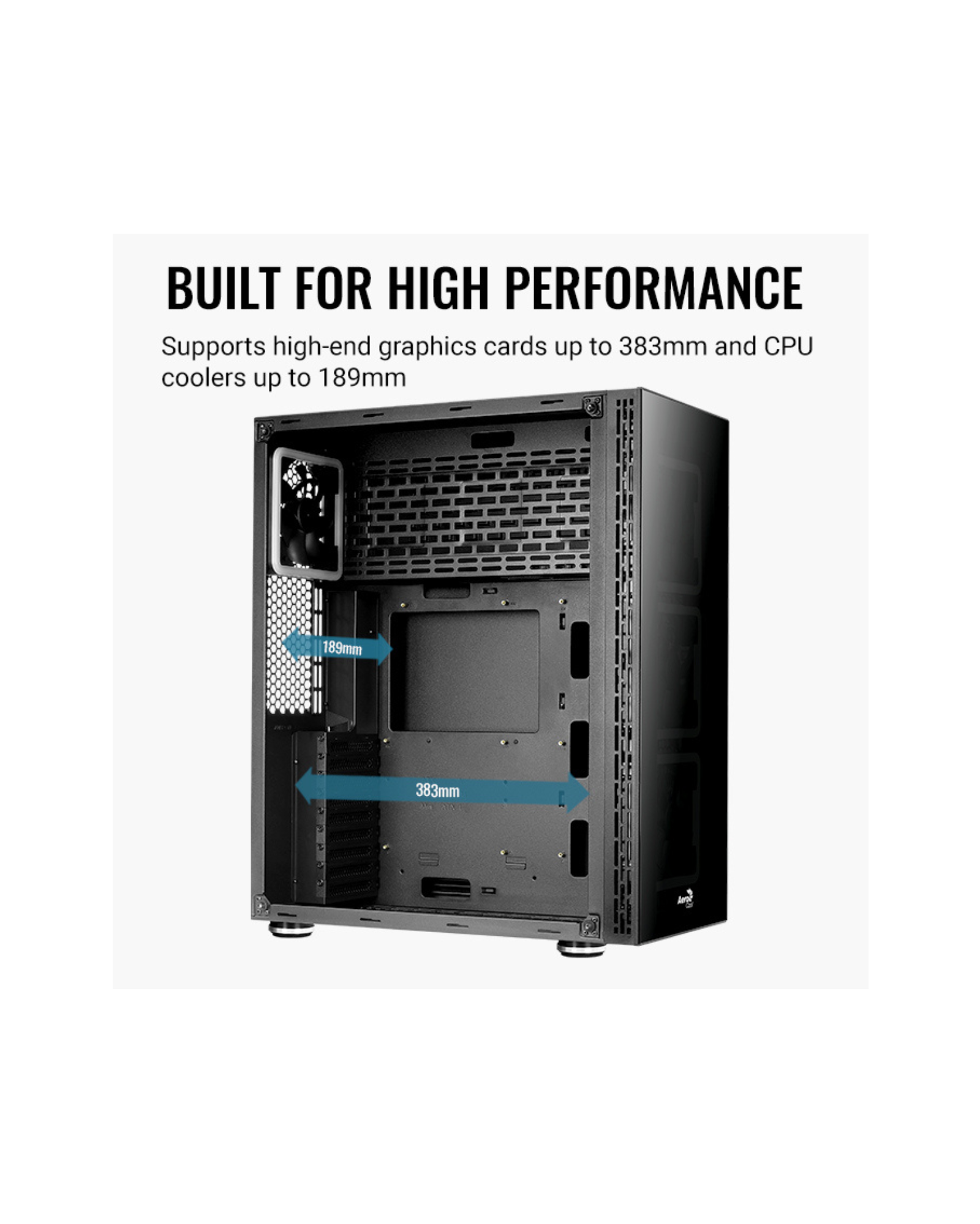 علبة Aerocool Tor Pro ARGB E-ATX Full Tower – أسود 