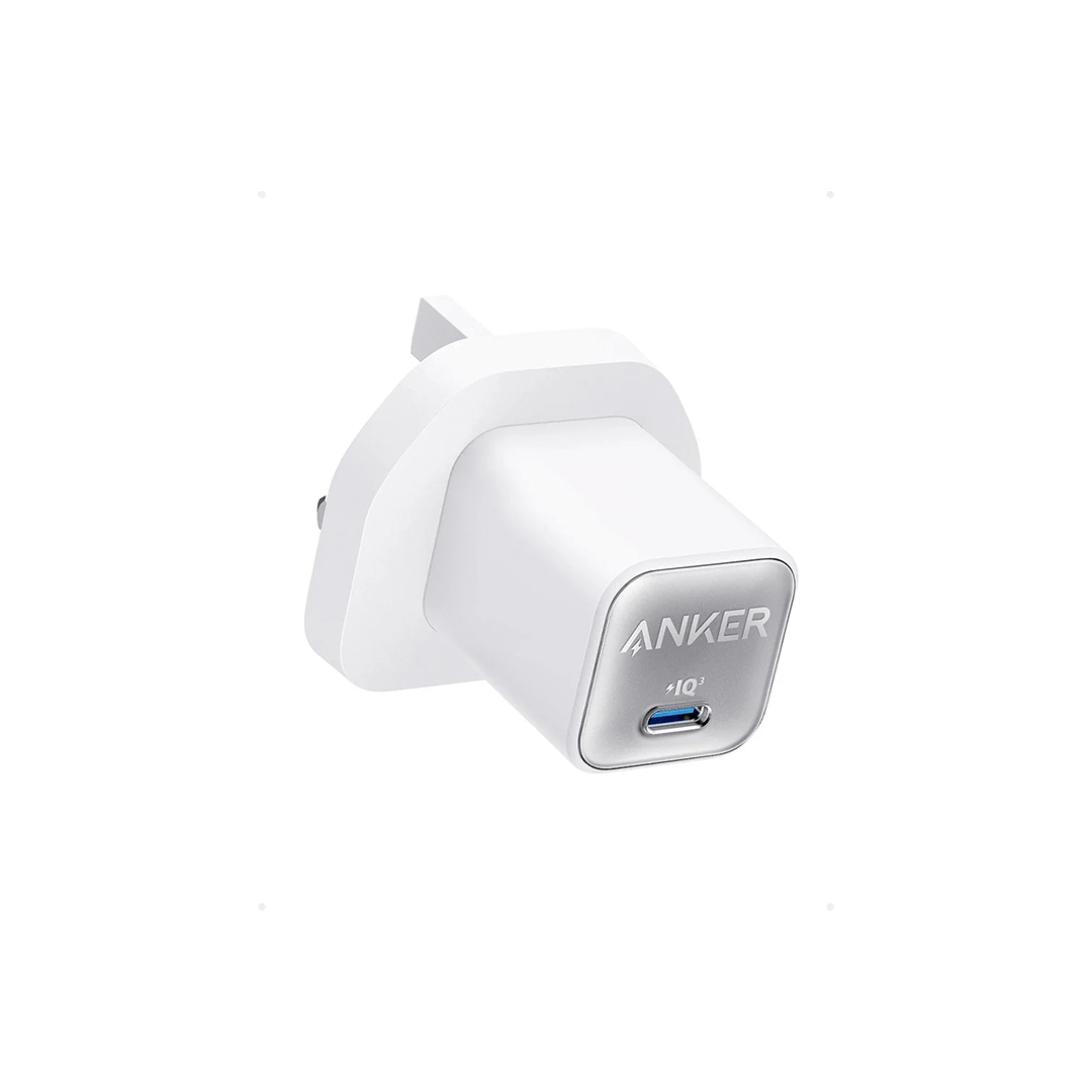Anker 511 Nano 3 GaN 30W USB-C Wall Charger - White in Qatar