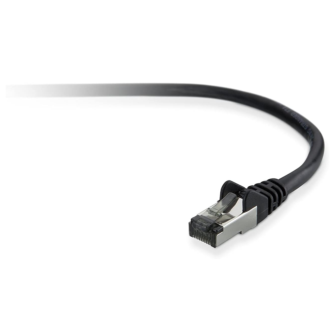 Belkin A3L981BT02MBKHS 2 M Cat 6 Snagless RJ-45 (M) to RJ-45 (M) Patch Cable in Qatar