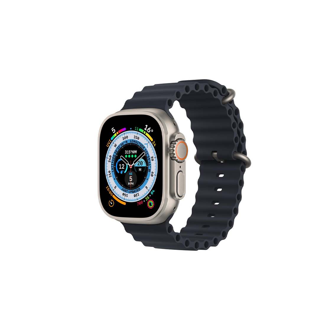 Apple Watch 49mm Midnight Ocean Band