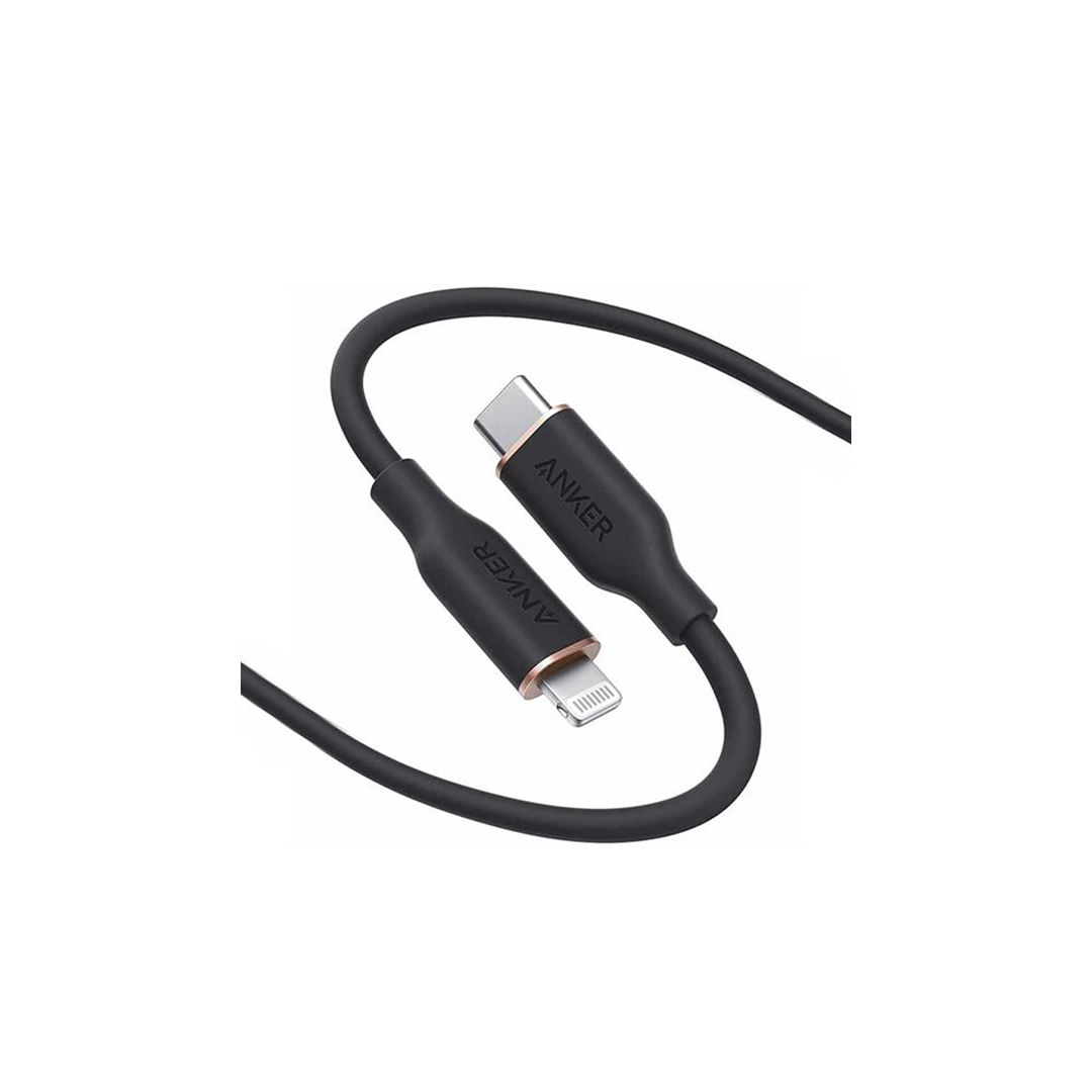 Anker PowerLine III Flow USB-C to Lightning Cable 6Ft - Black