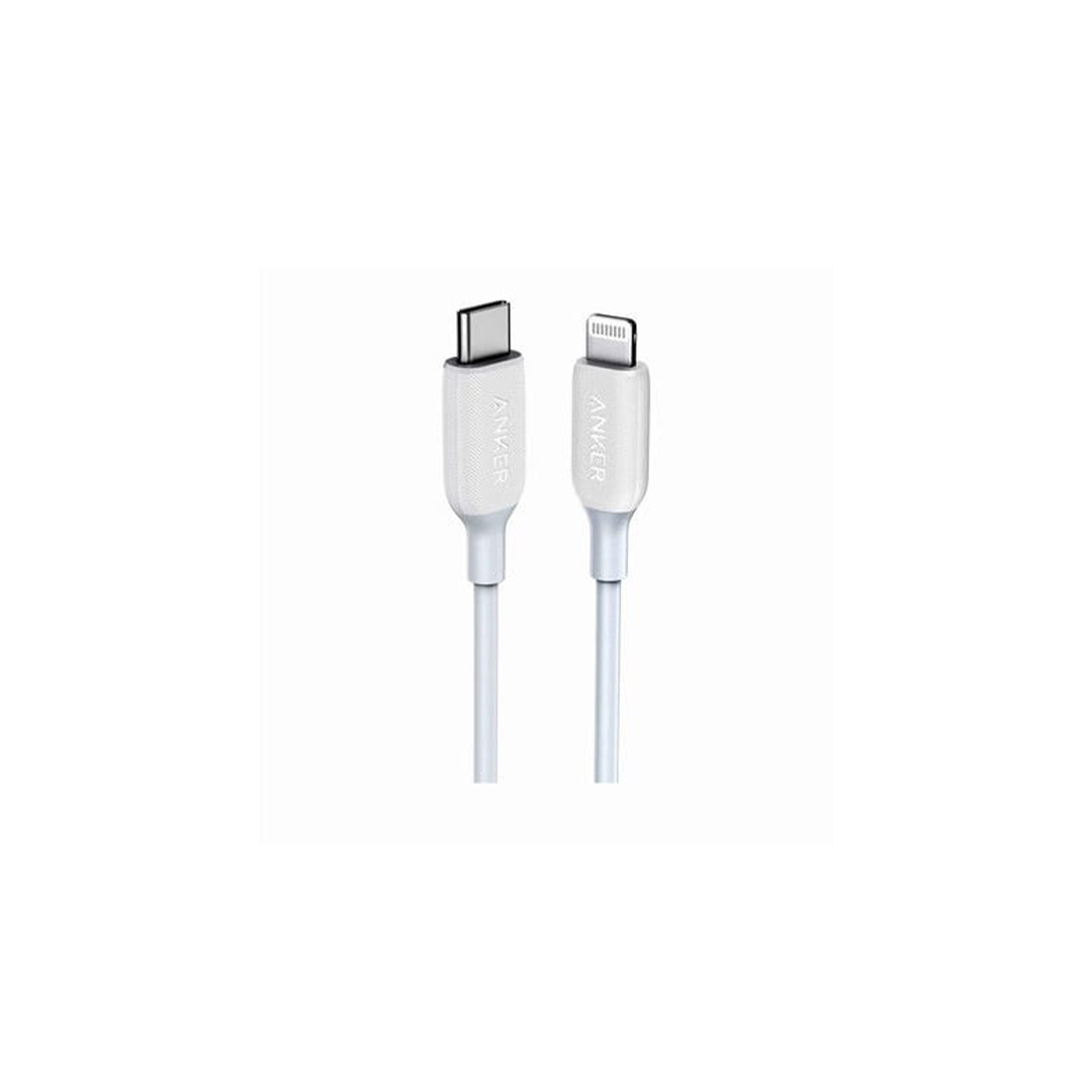 Anker PowerLine III USB-C to Lightning Cable (0.9m/3ft) – White