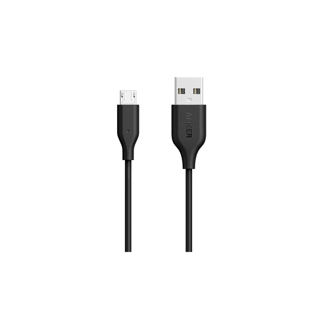 Anker PowerLine Micro USB 3ft - Black