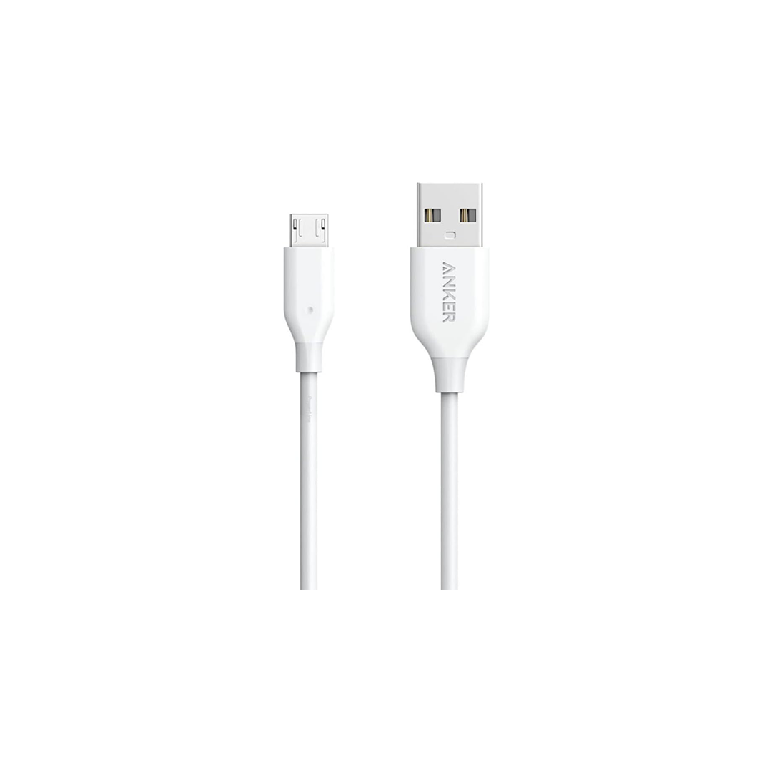 Anker PowerLine Micro USB 3ft - White
