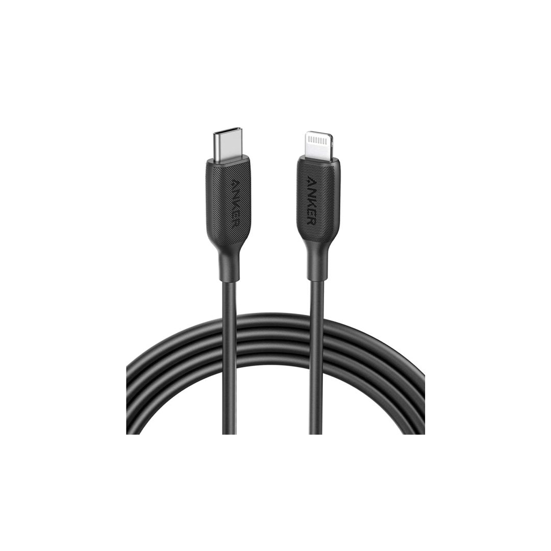 Anker Powerline III USB Type-C to Lightning Cable 6Ft - Black