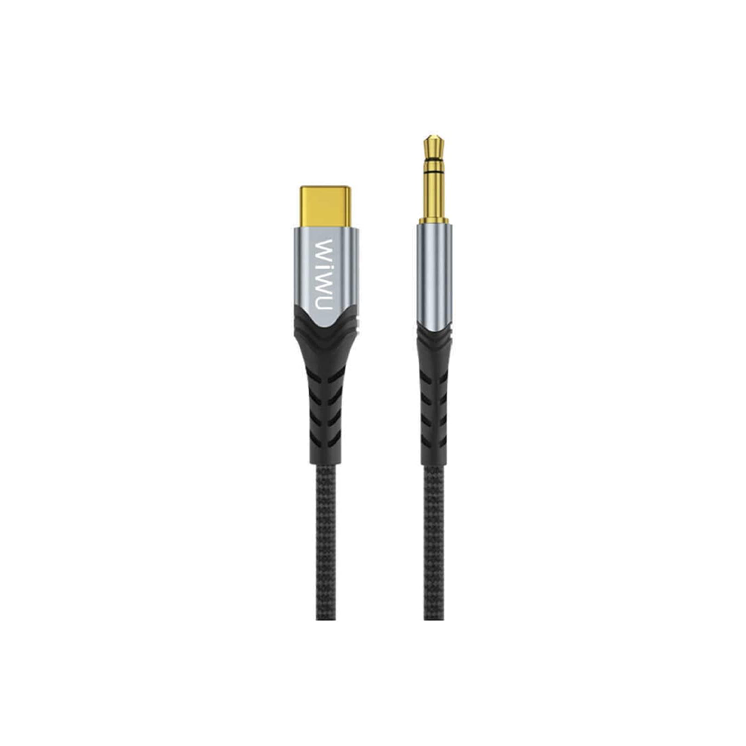 WIWU 3.5mm Audio Stereo Cable To Type-C 1.5M - Black