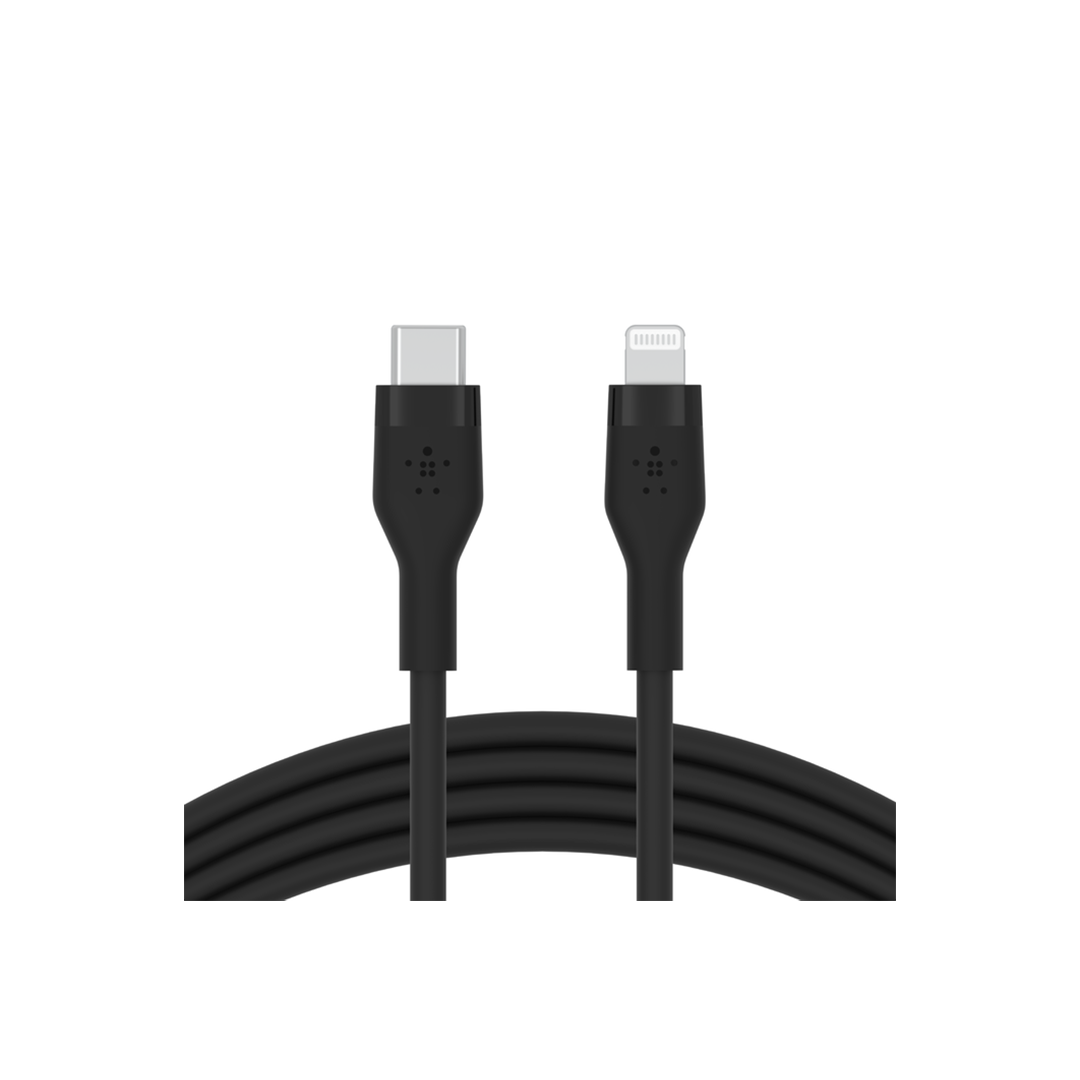 Belkin BoostCharge Flex USB-C Cable with Lightning Connector 1M - Black
