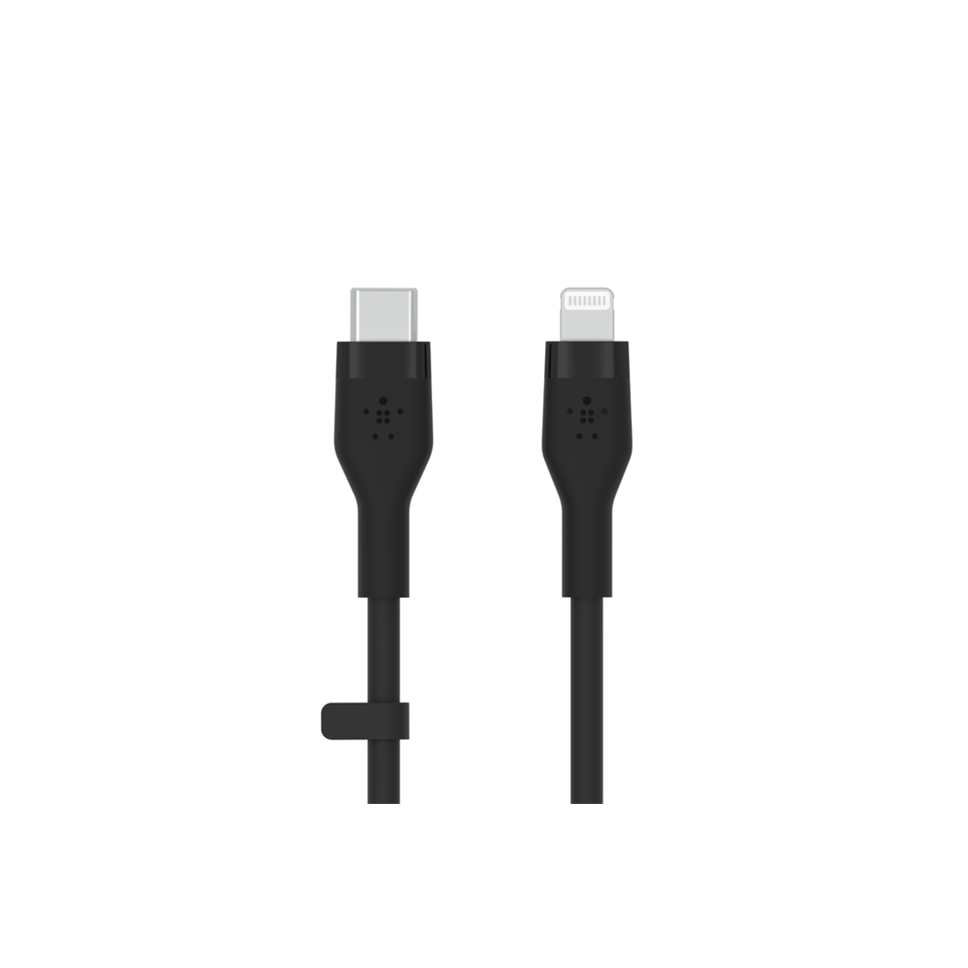 Belkin BoostCharge Flex USB-C Cable with Lightning Connector 1M - Black
