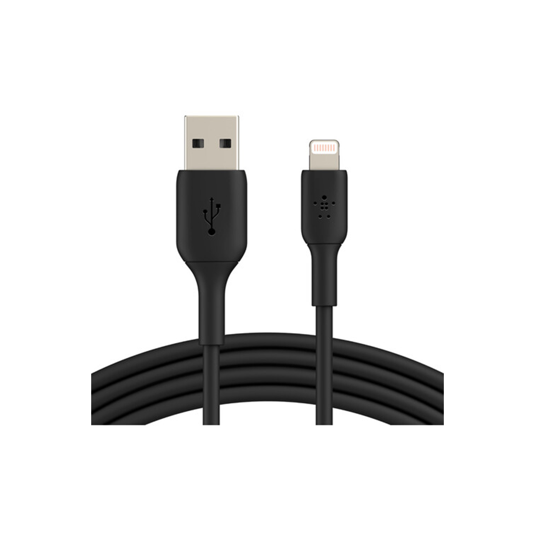 Belkin Boost Charge Lightning to USB-A Cable 2M - Black in Qatar