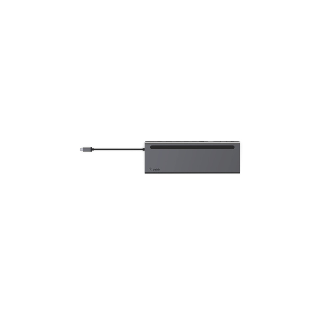 قاعدة توصيل بيلكين كونيكت USB Type-C 11 في 1 متعددة المنافذ - فضي قاعدة توصيل بيلكين كونيكت USB Type-C 11 في 1 متعددة المنافذ - فضي