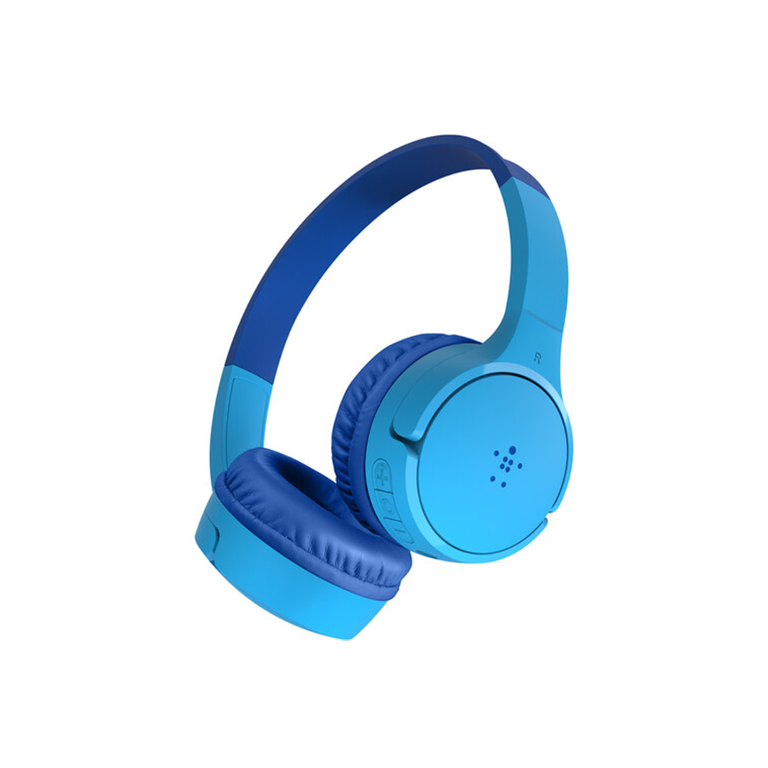 Belkin SoundForm Mini On-Ear Wireless Headphones for Kids - Blue