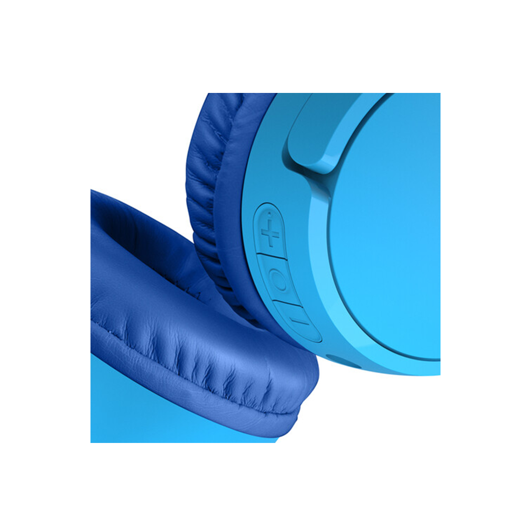 Belkin SoundForm Mini On-Ear Wireless Headphones for Kids - Blue