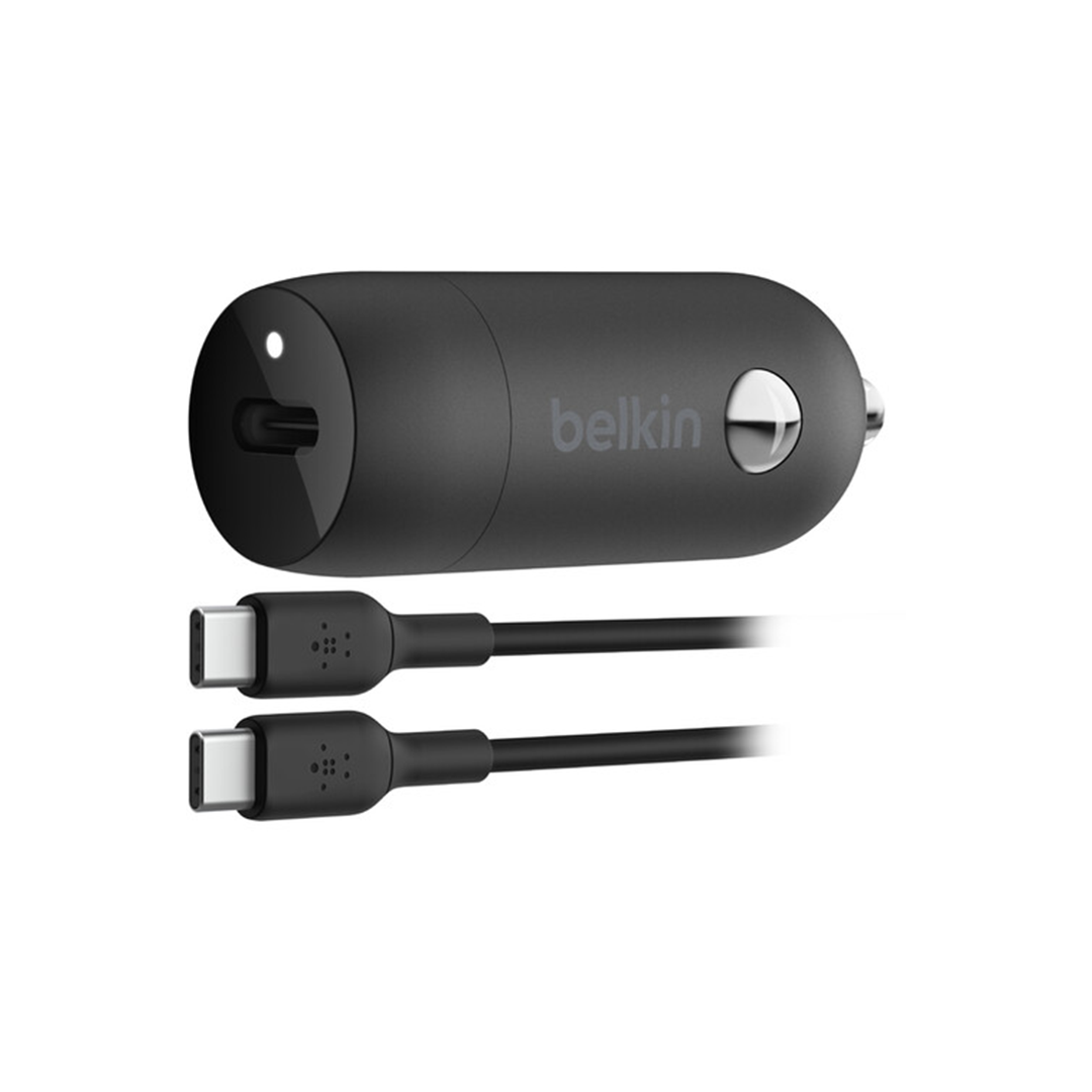 Belkin USB-C Car Charger with USB-C Cable (30W) in Qatar
