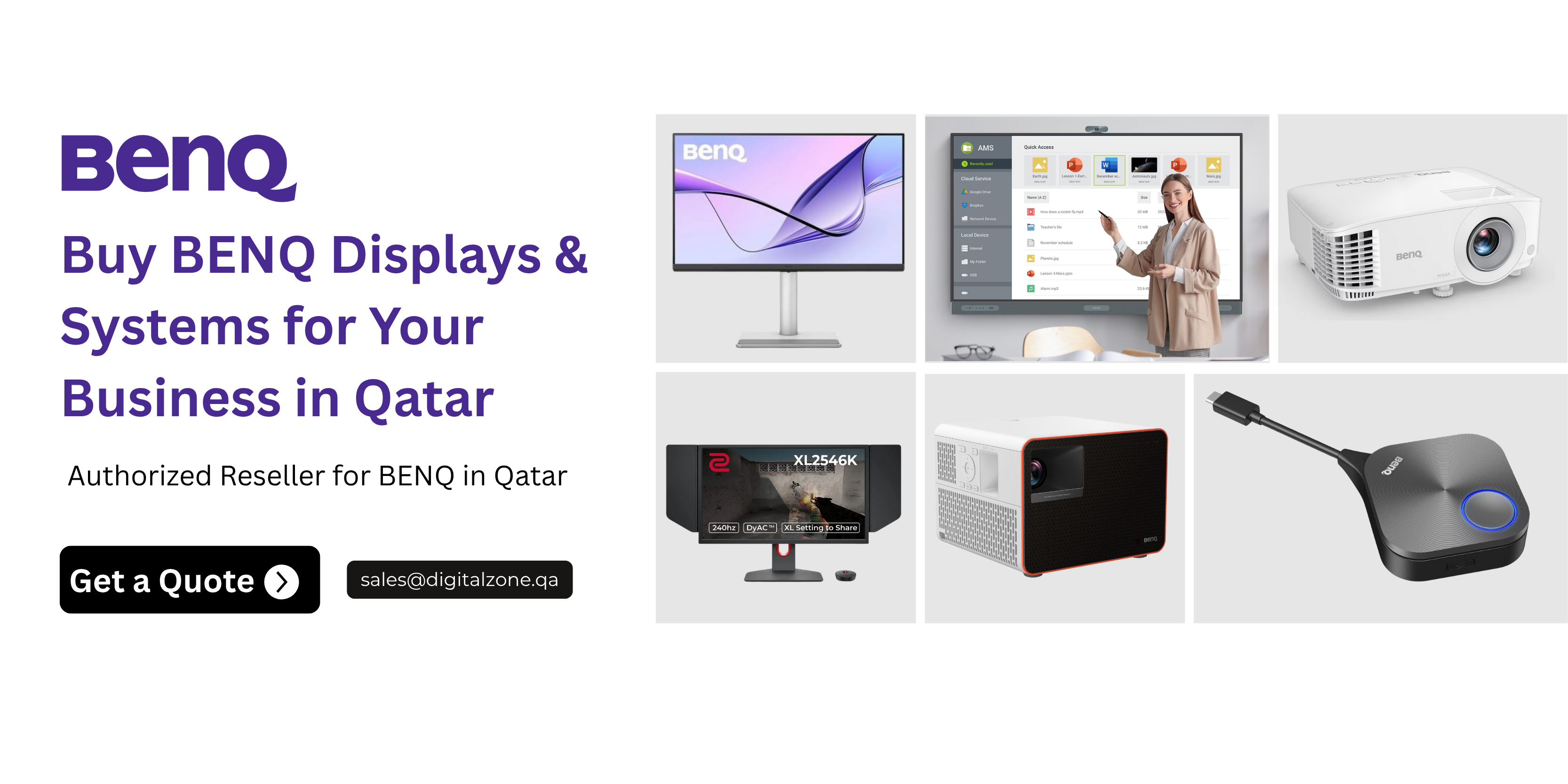 BENQ Authorized Reseller in Qatar