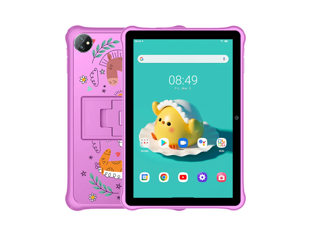 Blackview Tab A7 Kids 10.1-inch 3GB 64GB Wifi With Cover - Candy Pink in Qatar