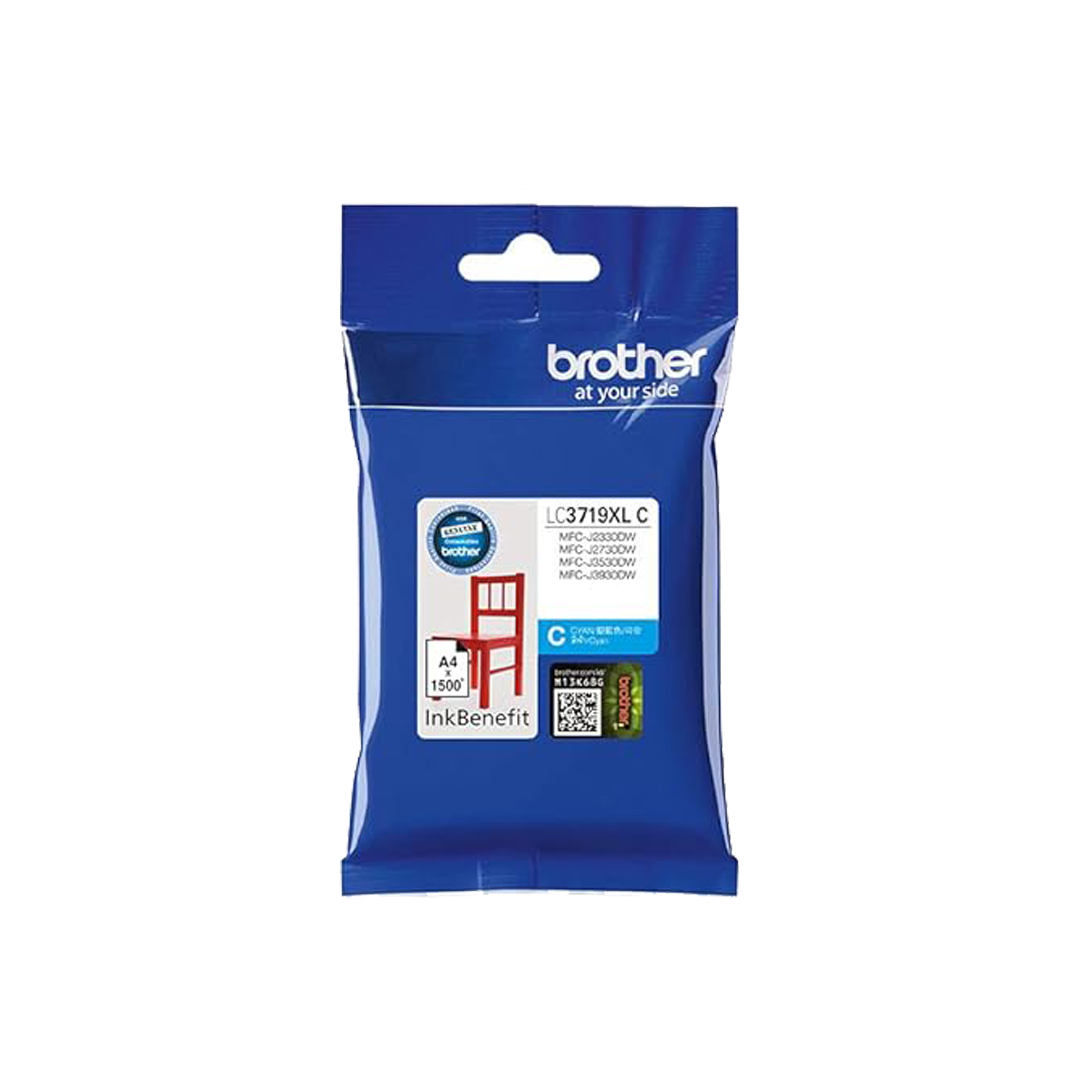 Brother LC 3719 XL High Yield Cartridges for Brother MFC J 3530, MFC J 3930 Printer in Qatar