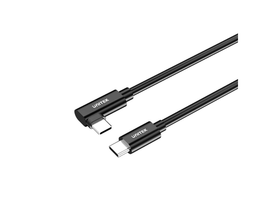 Unitek VR Link Pro USB-C Cable (5Gbps, 60W, 90° Angle) C14094ABK-5M- Qatar