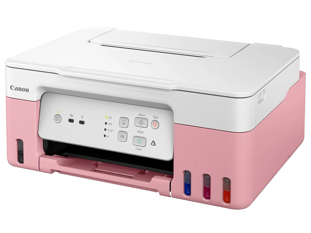 Canon PIXMA G3430 Wireless Colour 3-in-1 Refillable MegaTank Printer - Pink in Qatar