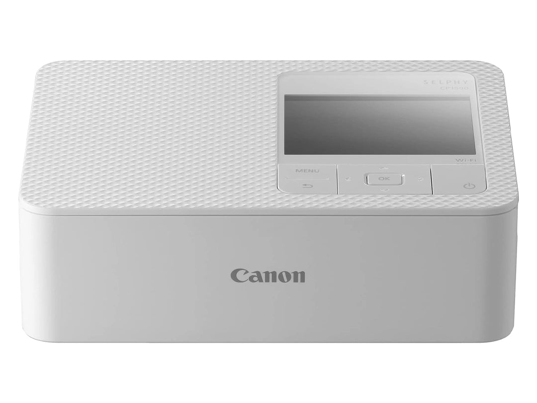 Canon SELPHY CP1500 Wireless Photo Printer - White + RP-108 Ink Paper Set in Qatar